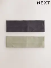 Khaki/Grey Jersey Headbands 2 Pack (AA1856) | $15