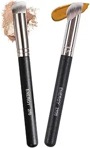 [ENERGY] Concealer Brushes Set Liquid Face Makeup Concealer brush for liquid Cream Powder Blending Buffing Under Eye Concealer Eyebrow Nose Contour Face Brush 270/270S