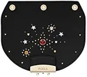 [Furla] METROPOLIS MINI CROSSBODY FLAP Women's Shoulder Bag, Black (O60), Black (O60), Free Size