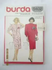Burda Sewing Pattern - 5451 - Ladies Dress - 14-42 - Uncut