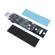 M.2 USB Adapter NVMe to USB 3.210Gbps M.2 Reader Adapter for PCIe/NVMe and SA...