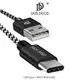 ＊PHONE寶＊DUX DUCIS USB Type-C 編織充電線 快速充電 編織線 0.5M 充電速度提升35%