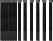 [16 Pack] 1 X 18" Hook and Loop Reusable Fastening Nylon Cable Securing Straps,