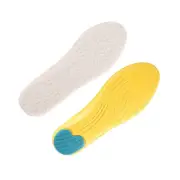 Cool Feeling Gel Shoe Insole Heel Wedge Inserts Snow Boots for Men