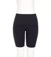 SPANX L55820 Womens Black Look at me Now Seamless Bike Shorts Size L