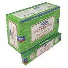 Satya Spicy Patchouli Incense Sticks Hand Rolled Masala Fragrance Agarbatti 180g