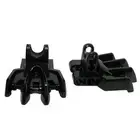 2 NEW LEGO Hero Factory Foot with Four Short Claws and Ball Socket Black