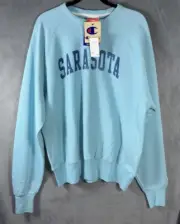 Champion Mens Reverse Weave Vintage Wash SARASOTA Crewneck Sweatshirt Sz M NEW