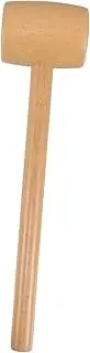 Abaodam Mini Wooden Hammer for Cracking Eggs and Lobster Unique Craft Hammer for Woodworking Educational Pounding for DIY Projects Design for Safe Use