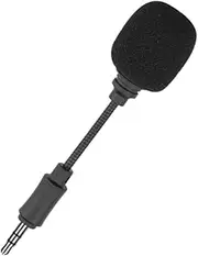 FUTUREORYY Mini Microphone for Lightweight Wired Lavalier Mic with Wind Cover for Live Broadcast and Game Voice Easy to Use and Portable