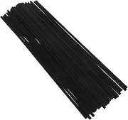 PENIKOKO 50Pcs Glue Fiber Diffuser Sticks for Essential Oils Quick Aroma Release for Home Office Spa Safe Portable Rattan Replacement Sticks