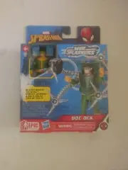 Marvel Spider-Man Aqua Web Splashers DOC OCK 4" Figure - Blasts Water