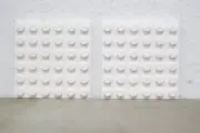 Lego 4144012 6x6 White Plate Pack of 2