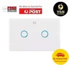 DETA White Gloss Grid Connect Smart Switch 2 Way 2 Gang