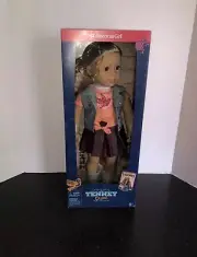 AMERICAN GIRL TENNEY GRANT DOLL NEW IN AG BOX SPANISH BOOK 18" BLOND HAIR DOLL