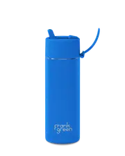 frank green Ceramic Reusable Bottle - 20oz 595ml - Blue Lagoon