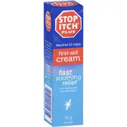 Stop Itch Plus Antiseptic First Aid Itch Cream 50g