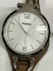 Fossil “Georgia” Gray Dial Thinner Bund Style Band Quartz Ladies Watch