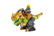 Treasure X Dino Gold Battle Rex Dino Dissection. 16 Level of Adventure. Dissect The Dino, Save The Hunter and Ride The Mega Sized Dino with Launchers Into Battle