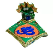 @ Indian Traditional Sai Baba Dress With pagdi Multicolour 3 Inches