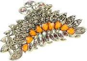 [FOMIYES] Girls Hair Clip Fashion Ponytail Clip Rhinestone Grip Stylish Hair Accessories