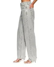 Playback Dime Krystal Trashed Full Length Jean - Stone Wash | Ksubi ++