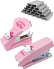 Mini Stapler Set with 1,000 Staples/Box Staples Remover School Office Stationery