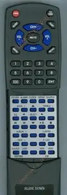 Replacement Remote for ILIVE REMITP280B, ITP280B