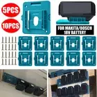 5/10PCS for Makita Bosch 18V Battery Holder Storage Wall Mount Dock Workshop Hot