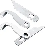 4 Pieces Serger Blades Serger Overlock Sewing Machine Blades Household Overlocker Knife Set Compatible with Brother 925d 929d 935d 1034d Upper and Lower Knife X77683001 Xb0563001