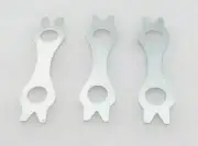Massey Ferguson 35 135 165 240 245 Flywheel Locking Tab Plate Set