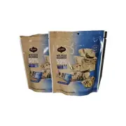 2 Pack ACHVA Halva Sugarless 50% Sesame Snack - 30 13g Protein Mini Bars