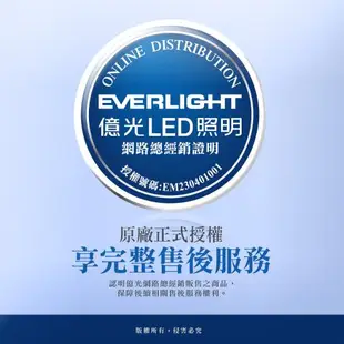 億光 二代 4呎 LED 支架燈 1700/1600LM T5層板燈 白光/黃光6入