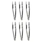Propert Professional 23cm Stainless Steel Kitchen Tongs - Pack of 6 P12x6