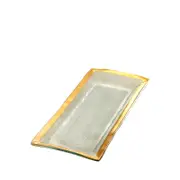 Annieglass Roman Antique Appetizer Tray