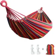 Haobase Outdoor Soft Cotton Fabric Brazilian Double Hammock - Two Person Bed ...