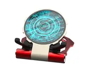 W10 Shrinkable Iron Man Round Wireless Charger Desktop Folding Portable Mobile Phone Holder Metal Car Holder Charger Bracket