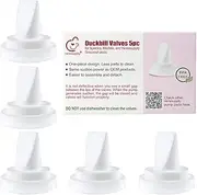 Nenesupply 5 Count Duckbill Valves Designed for Spectra S1 Spectra S2 Spectra 9 Plus Breastpumps and Medela Breastpumps Not Original Spectra Pump Parts Replace Medela Valve and Spectra Valve