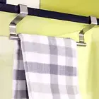 Kitchen Hook Rack Bar Tea Towel Holder Bathroom Rail Over Door Cupboard Hanger