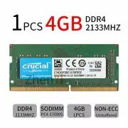 4GB DDR4 2133MHz PC4-17000S 260Pin SODIMM Notebook Memory Laptop RAM Crucial BT