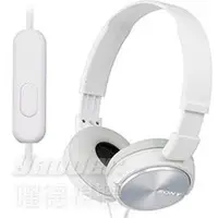 在飛比找PChome商店街優惠-【曜德視聽】SONY MDR-ZX310AP 白色 潮流五色