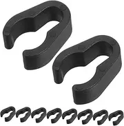 COSMEVIVI 10pcs Mic Cable Clips Microphone Cable Clamps for Home Stage Classroom Fixing Easy to Use Compatible with Mic Stands