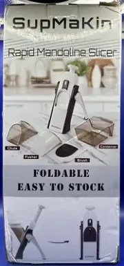 SupMaKin Rapid Mandoline Slicer, Kitchen Multi Use Vegetable Chopper - NOB