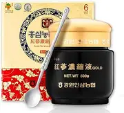 [Gangwoninsam] Korean Red Ginseng Extract Gold – Contain 100% 6 Year Korean Red Ginseng Extract, Healthy Korean Food 500g / 17.63 fl. oz (500g)