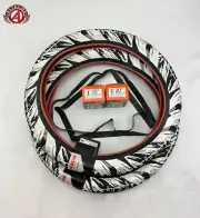 ALTALINE BICYCLE BMX CLINCHER TIRE STREET SEMISLICK TREAD 20X2.35 WHITE FIREBALL