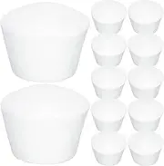 STOBOK 20pcs Foam Cupcake Fake Cupcakes Foam Cake Model Fake Cake Muffin Cupcake Decorating Practice Models for Wedding Display Window Decorating