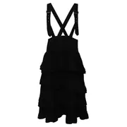 [Noir Kei Ninomiya] Milled Wool Pinafore