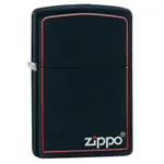 ☆虹色雜貨╭ ZIPPO 美國原裝進口 ZIPPO 煤油 棉芯 打火石 燃油 防風 打火機 黑紅霧面 售價1000