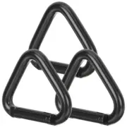 3 Pcs Mountain Climbing Clips Carabiner Snap Hook Mountaineering Clips. Metal