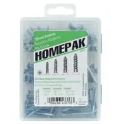 7 oz. | Wood Screw Assortment Kit | 6 Sizes Included